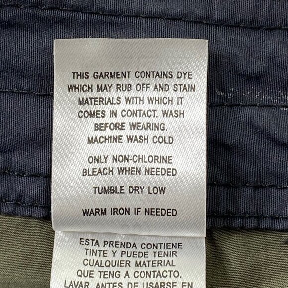 Unionbay Cargo Shorts Mens size 36 Relaxed Stretch Bermuda Pockets Green - Picture 7 of 9